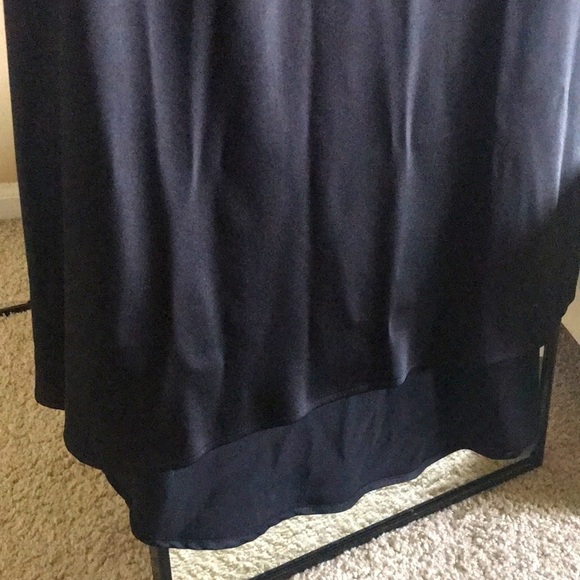BCBGMaxAzria Black Satin Halter Dress - Picture 4 of 13